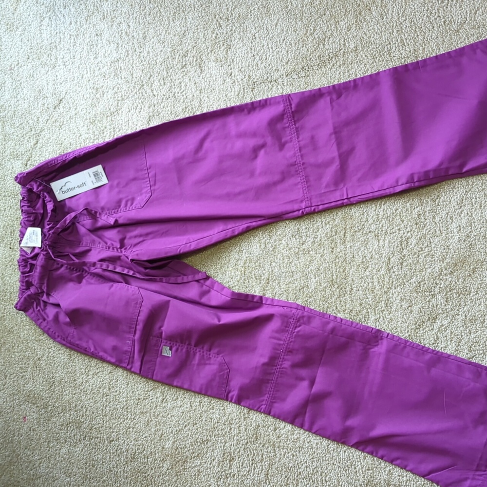 Purple Scrub Set - Picture 3 of 3